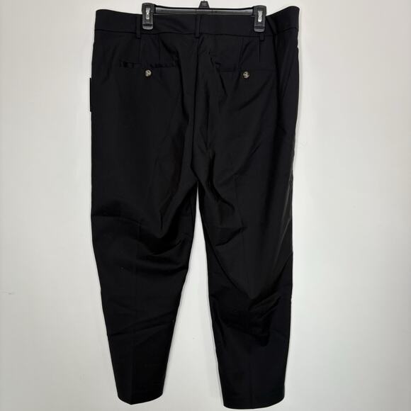Eloquii Pants High Rise Black Stretch Trousers Plus Size 20S‎ Pockets Career NWT - Picture 4 of 12